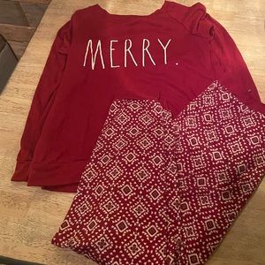 Rae Dunn Christmas Pajamas